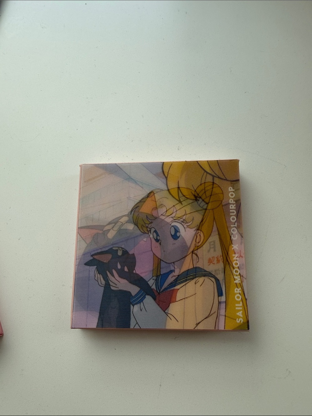 Sailor Moon x Colourpop — pressed powder blush in shade: from the moon